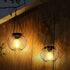 2 Pack, Solar Lantern Outdoor, Upgraded Hanging Lights Outdoor Garden Metal Lanterns Decorative Lighting Powered