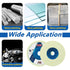 SALI 10 Pcs 4-1/2 Inch Wool Felt Polishing Wheel Disc for 4.5" Angle Grinder, Metal, Marble Stone, Furniture