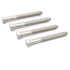 6pcs Hex Head Lag Screws, 3/8" x 3-1/2", Partially Threaded 304 Stainless Steel Lag Bolts, Silvery