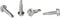 #10 x 3/4'' Hex Washer Head Self-Drilling Tek Screw, Zinc Plated Steel for Attaching Sheet Metal - Box of 100