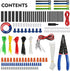 WORKPRO 582-piece Electrical Repair Kit, Crimp Terminals, Wire Connectors, Heat Shrink Tube