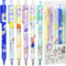 Maydahui 12Pcs Colorful Outer Space Eternal Pencils, 0.5mm Cartoon Spaceman Rocket