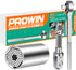 Prowin 3pcs Universal Socket Wrench Ratchet Tool Sets for Men, Father's Day Gifts, Power Drill Adapter, Retract to Form
