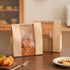 Bizcroc 50 Pack Packaging, 8.3"x3.5"x13.8" Bread Bags for Homemade Bread, Large Sourdough Bread Bags with Window