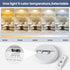 NIORSUN 7 Inch LED Ceiling Lights,5CCT Lighting Options Dimmable flush Mount ceiling light,15W Bathroom Ceiling Lights,Flat Ceiling Light,Low Profile Light Fixture for Hallway Bedroom,1 pack by NIORSUN