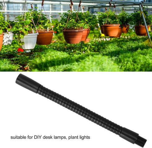 4 Pcs Gooseneck Lamp Hose, Lightweight Aluminum Flexible Lamp Hose for Table Desk Lighting Fittings (20cm)
