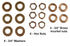 Creative Hobbies ELYPACK - 28 Piece Lamp Repair Hardware Assortment Pack, Perfect for DIY Lamp Repairs and Projects