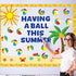 Summer Beach Ball Bulletin Board Decoration Set Summer Theme Borders and Paper Cutouts for Classroom Decor