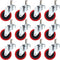 12 Pck Heavy-Duty 2.5" Swivel Caster Wheel Creeper Service Cart Stool Post