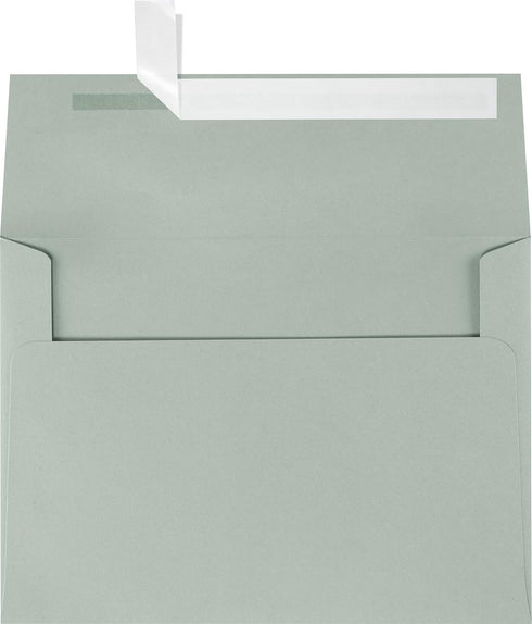 LUXPaper A7 Invitation Envelopes | 5 1/4" x 7 1/4" | Slate Gray | 70lb. Text | 50 Qty
