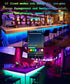 DARKPROOF WS2812B WS2811 SK6812 (1) LED Pixel Light WiFi Bluetooth IR Remote Combine Controller for Addressable RGBIC