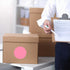 PARLAIM 2" Pink Round Color-Code Circle Dot Labels on a Roll, 500 Stickers for Inventory, Package, Box, Garage Sale