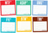 Knock Knock Sticky Notes Packet, Honest Acronyms
