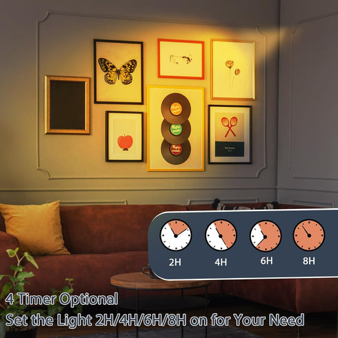 18W 3000K-65000K Dimmable 1Pack LED Floor Lamp Super Bright Floor Lamps for Living Room with Timer and Remote Stepless