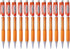 Pentel Cometz Automatic Pencil, 0.9mm, Orange Barrel, Box of 12