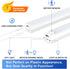 Motion Sensor Under Cabinet Lights - Battery Operated Magnetic Lighting for Pantry, Closet, Kitchen, Bathroom - 4 Pack