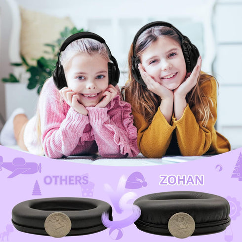2 Pack,Kids ZOHAN Kids Ear Protection Noise Canceling Headphone for Concerts, Monster Truck, Fireworks