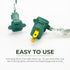 10 Bulbs, 10 2 Bulbs, Rivers Edge Products Decorative LED Party Lights for Indoor and Outdoor Use, Warm, Soft Lighting