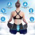 Seat Cushion, Anti-Slip Bottom & Removable Cover Tailbone Pain Relief Cushion for Office, Wheelchair, Car (Blue)