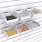 BeapTcely Slatwall Bins with Hooks Plastic Slatwall Organizer Slatwall Containers Workbench Bins for