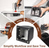 Arinakii Magnetic Metal Shaving Catcher Dirt Bag, Magnetic Drill Shaving Catcher, Electrical Safety Drill Catcher Dirt