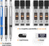 Nicpro 11 Pieces 2mm Mechanical Pencil Set, 3 PCS Carpenter Drafting Pencil for Art Drawing Writing with Refill