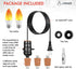 2 Set E26 Bulbs 3 2 Bulbs) Lpraer DIY Wine Bottle Lamp Kit with LED Light for Liquor Bottle, w/Glass Drill Bit and Lid