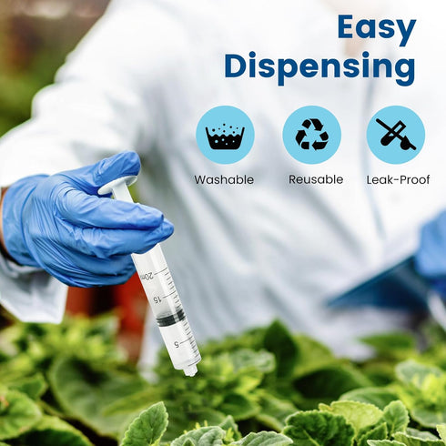 60ml Sterilization Packing Syringe with 14Ga 1.5 Inch Blunt Tip Needles, Pack of 4 for Glue Applicator