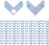 Geesatis 30PCS L-Shaped Corner Brace Plate, 35 x 13 mm Metal Picture