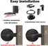 HOOFUS Mechanical Floor Door Stopper, Adjustable Height Door Holder for 3/4 Inch High Door Gaps, Indoor Windproof Door