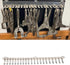 Generic 18" 20 Vise Grip Tool Holder Rack Aluminum Wall Mount Organizer with Slots for Multiple Sizes Locking Pliers