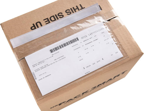 USPACKSMART Clear Packing List Shipping Label Envelopes | 200 Units | 6"x9" | Heavy Duty Adhesive