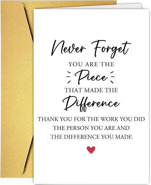 Supoeguk Thank You Card for Boss, Appreciation Gifts for Leader Manager, Boss Day