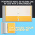 Better Office Products Two Pocket Portfolio Folders, 50-Pack, Yellow, Letter Size