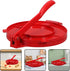 Sturdy Red Tortilla Press for Homemade Corn & Flour Tortillas - Compact Kitchen Tool