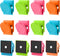 Grtard 12 Pack Magnetic Clips, Colorful Refrigerator Magnets, Scratch Free Metal Clips for Home School Office