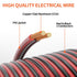 100FT 16AWG, 16/2 12V/24V 16 2 AWG Red Black Hookup Electrical Wire LED Strips Extension Cord DC Cable, Gauge Wire