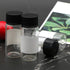 10-Pack 10ml Premium Clear Glass Vials with Lids, Borosilicate Glass Small Vials for Samples with Labels