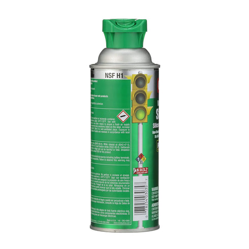 03035 13 Oz, 2-Way CRC Water Based Silicone Wt Heavy Duty Silicone Lubricant w/Perma-Lock Integrated Actuator