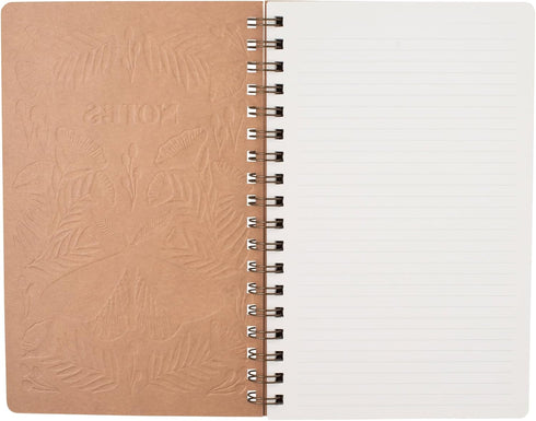 Fringe Studio Signature Paperback Spiral Journal, MOTH, 6" x 9.5", 160 pages, Juliana Tipton Collection (140016) by Fringe