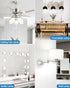 EvaStary Ceiling Fan Light Bulbs, 60W Equivalent E12 LED, 600LM Daylight 5000K, Non-dimmable, 6 Pack