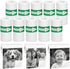 WATMTIN 10 Rolls Mini Thermal Printer Sticker Paper, 57 X 25mm Self-Adhesive Thermal