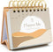 Perpetual Daily Flip Calendar - Motivational Desk Calendar with Inspirational Quotes - Gifts for Women, Coworkers, Desk