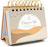 Perpetual Daily Flip Calendar - Motivational Desk Calendar with Inspirational Quotes - Gifts for Women, Coworkers, Desk