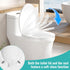 (16.53x14.37) White toilet seat, with soft-close hinges, non-slip pads, made of plastic, durable and easy to clean