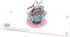 Liif Teacup Easter Bunny Gift 3D Greeting Pop Up Card, Happy Easter Card for Kids, Grandson, Granddaughter, Cute, Funny