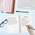 Lined Spiral Journal Notebook - A5 Hardcover Leather, 5.7''×8.2'', 100GSM Thick Paper, Spiral Bound for Women & Men