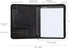 Samsill Contrast Stitch Leather Zippered Portfolio Folder/Business Portfolio for Men and Women, Resume/Document