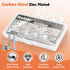 Kalote 58PCS Set Set (M6*12/15/25/35/45/55/65/75mm) Crib Screws Hardware Replacement Kit, Baby Bed Frame Bolts & Barrel