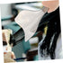 2pcs NOLITOY Hairdressing Shield Handle Barber Salon Face Cover for Hair Coloring Cutting
